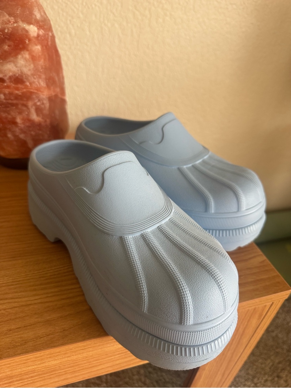 SOREL Caribou Platform Clogs - Arctic Sea Color - Picture 2 of 4